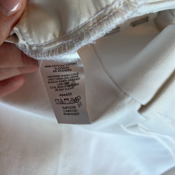 LOFT Riviera pant, cropped Marisa fit, white - Picture 7 of 7